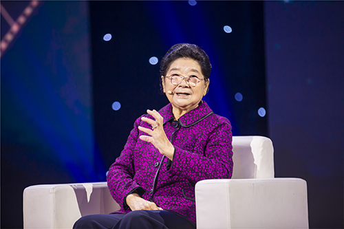 顾秀莲副委员长 接受《美育中国》电视...